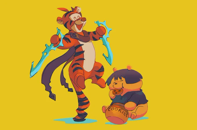 the winnie the pooh x genshin crossover nobody asked for.. 