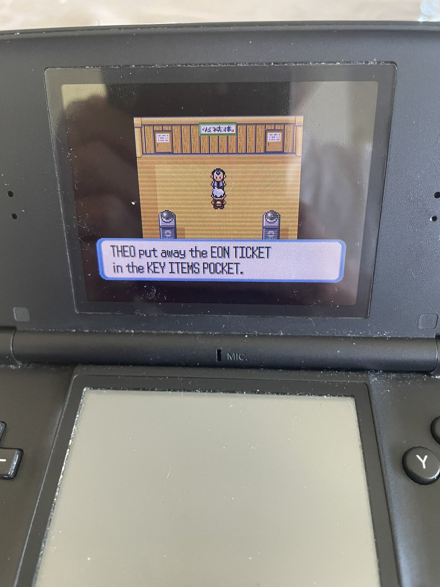 lorcanatheo's tweet photo. Playing around with GEN 3 mystery gifts for the first time ever! #eonticket #pokemonsapphire https://t.co/w35ck4jmF1