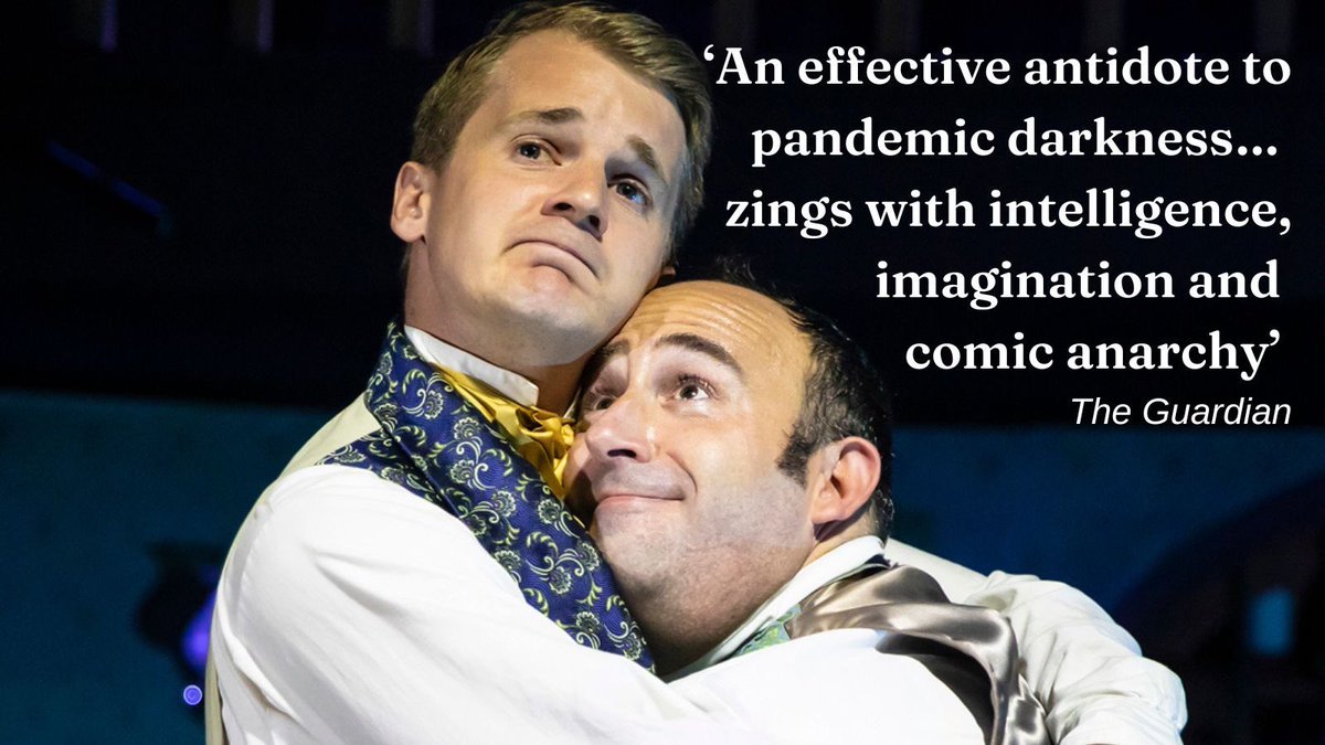 <a href="/BleakExpPlay/">Bleak Expectations - The Play</a> is playing for just one more week at <a href="/WatermillTh/">Watermill Theatre</a> until Saturday 2nd July! 🕰

Still not booked your tickets? Peruse the words of the critics!

‘An effective antidote to pandemic darkness… zings with intelligence, imagination and comic anarchy’ - <a href="/guardian/">The Guardian</a> 

(1/3)