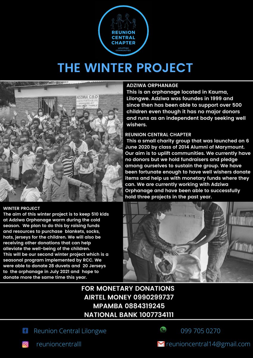 Reunioncentral2's tweet photo. Helping one person might not change the world, but it could change the person's world 💙 This winter, RCC would like to extend its hand to ask for your help in whatever ways possible, those old tops that no longer fit? Maybe blankets? Nothing given is ever too small🤗 https://t.co/q5achG4gt3