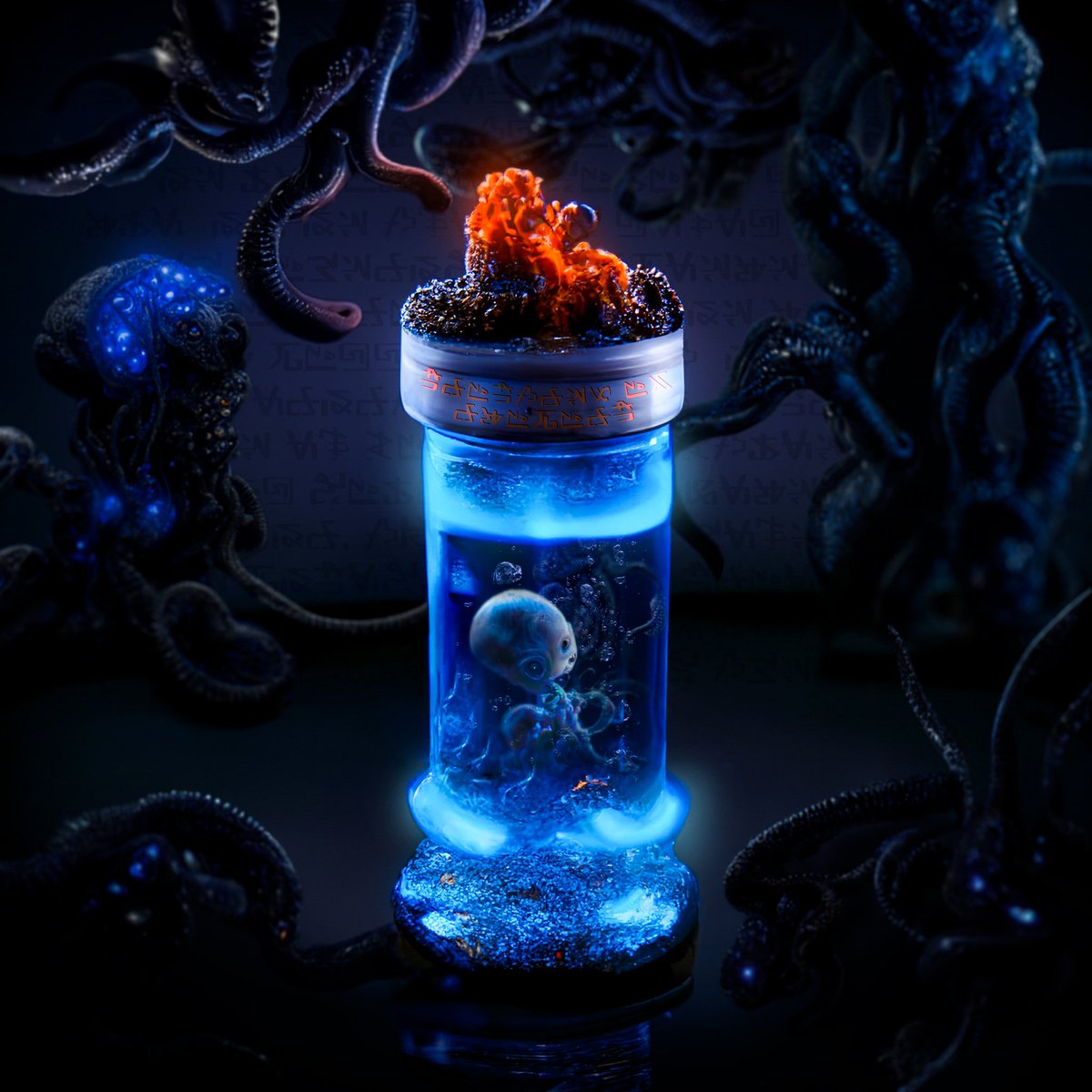 Just started my first NFT collection, RAOVERSE, where I merge multiple #aiart ( <a href="/midjourney/">Midjourney</a> ) images with my #design skills to create unique 1/1 pieces. The first one is Subjekt 001. Hope you like it. Deployed via <a href="/manifoldxyz/">manifold.xyz</a> 🙌🏼