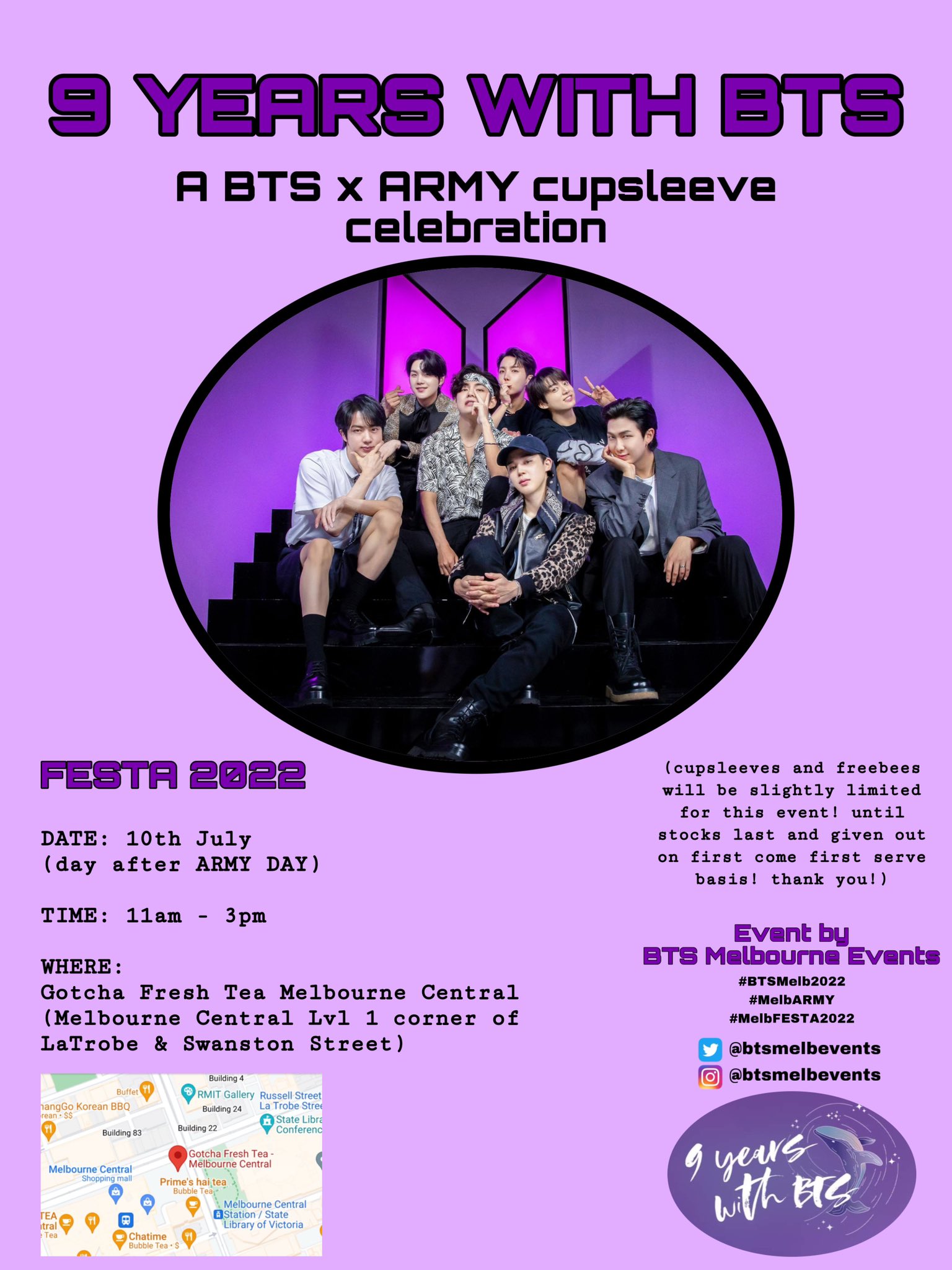 bts melbourne events (btsmelbevents) / Twitter