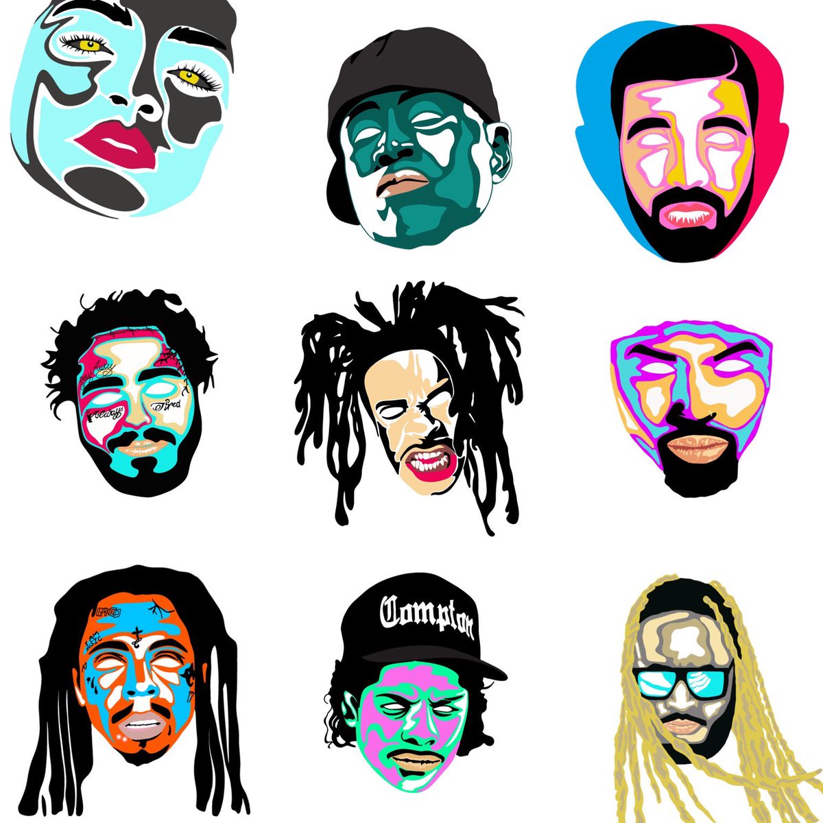 JackMazou's tweet photo. R&amp;B Legends Collection available via link in bio.

#nft #nftart #nfts #nftcommunity #nftcollector #nftartist #nftartists #nftartgallery #nftartwork https://t.co/XyQeqVcIbG