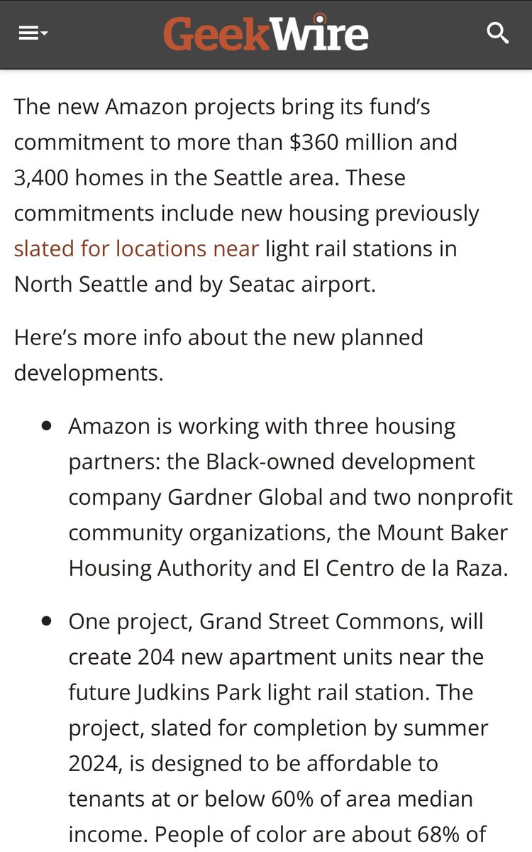 jaebadiah's tweet photo. What a day what a day. National news coverage of Amazonβs recent investment in the Seattle market to develop affordable housing. My company @GardnerGlobal was one of the recipients of a $4.5M investment from @amazon @geekwire @CNBC @YahooNews @washingtonpost #letsbuildwealth #BIY https://t.co/M2ldscYmlQ