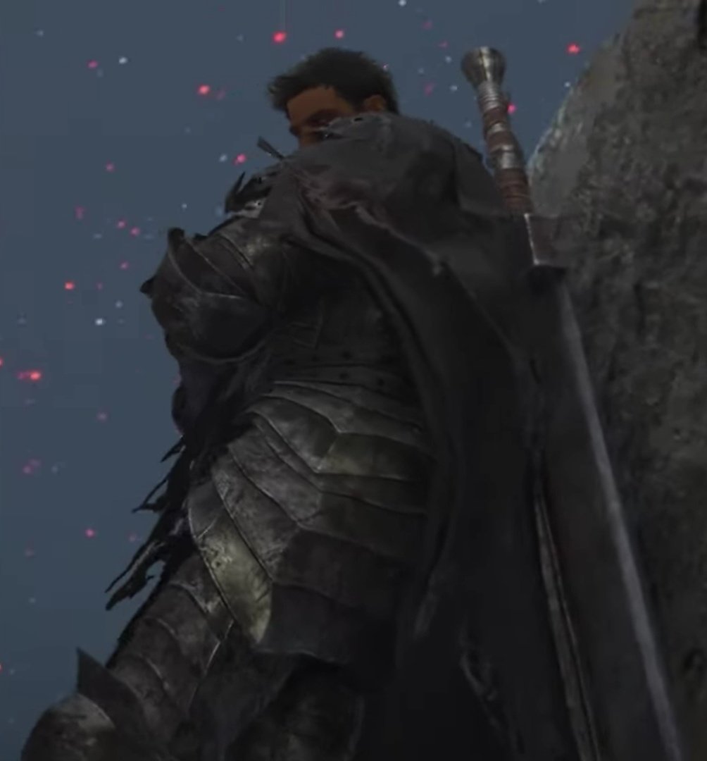Guts Berserk Face Elden Ring