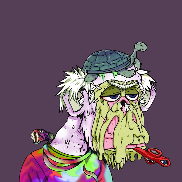 HOFNAR_BFOOT84's tweet photo. NFA DYOR but the fucking #maccturtle gang is taking over! Only a few listings to 10eth. Undercuts over night still have the floor icy thin! The power of the turtle will be a sought out MACC trait from the mutated @GrandpaApeCC collection! #GACC #fuckthehaters #tortuga https://t.co/jp0lrM6296