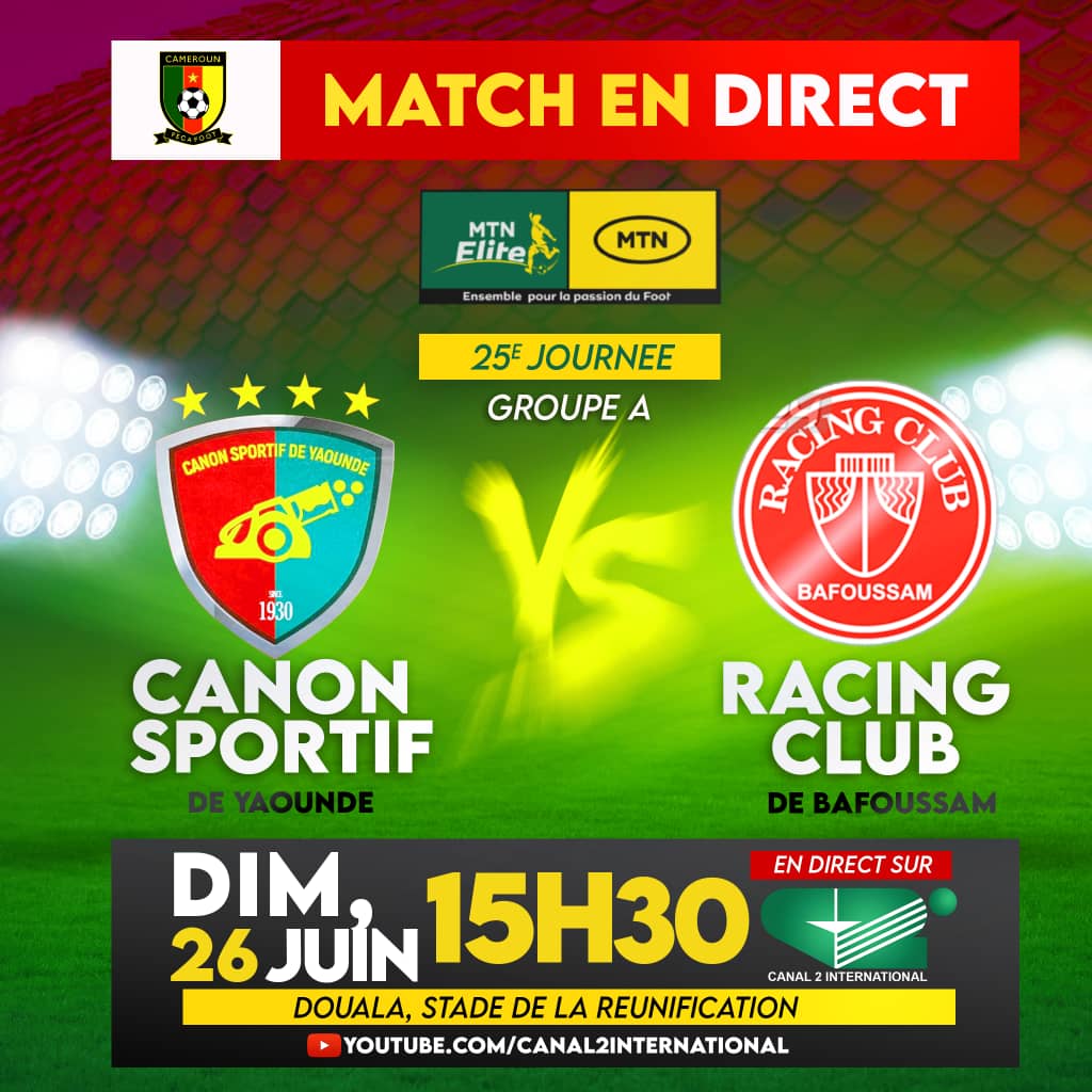MarcCHOUAMO's tweet photo. @canon_yde vs @RACING_TPO ce dimanche sur @canon_yde pour la dernière journée de la saison régulière, avant les Play-Offs a Garoua. https://t.co/Ye1grPzRNq