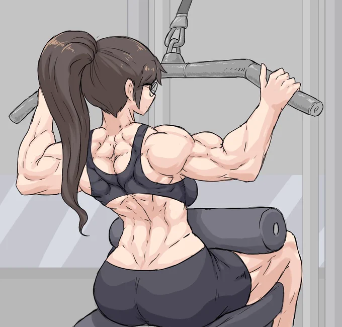 Alice's back training 