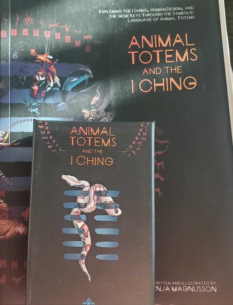 HeartoftheCard3's tweet photo. Did an impulse purchase on etsy. Can't wait to see how this deck and book combo does I Ching https://t.co/EmxX1m0H9Q