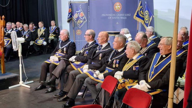 Provincial Grand Lodge has now closed. 
Congratulations to the Brethren who received appointments &amp; Promotions this afternoon
Grateful thanks to the distinguished guests from Provinces far and wide who accompanied us today, and to the many Brethren in attendance for your support