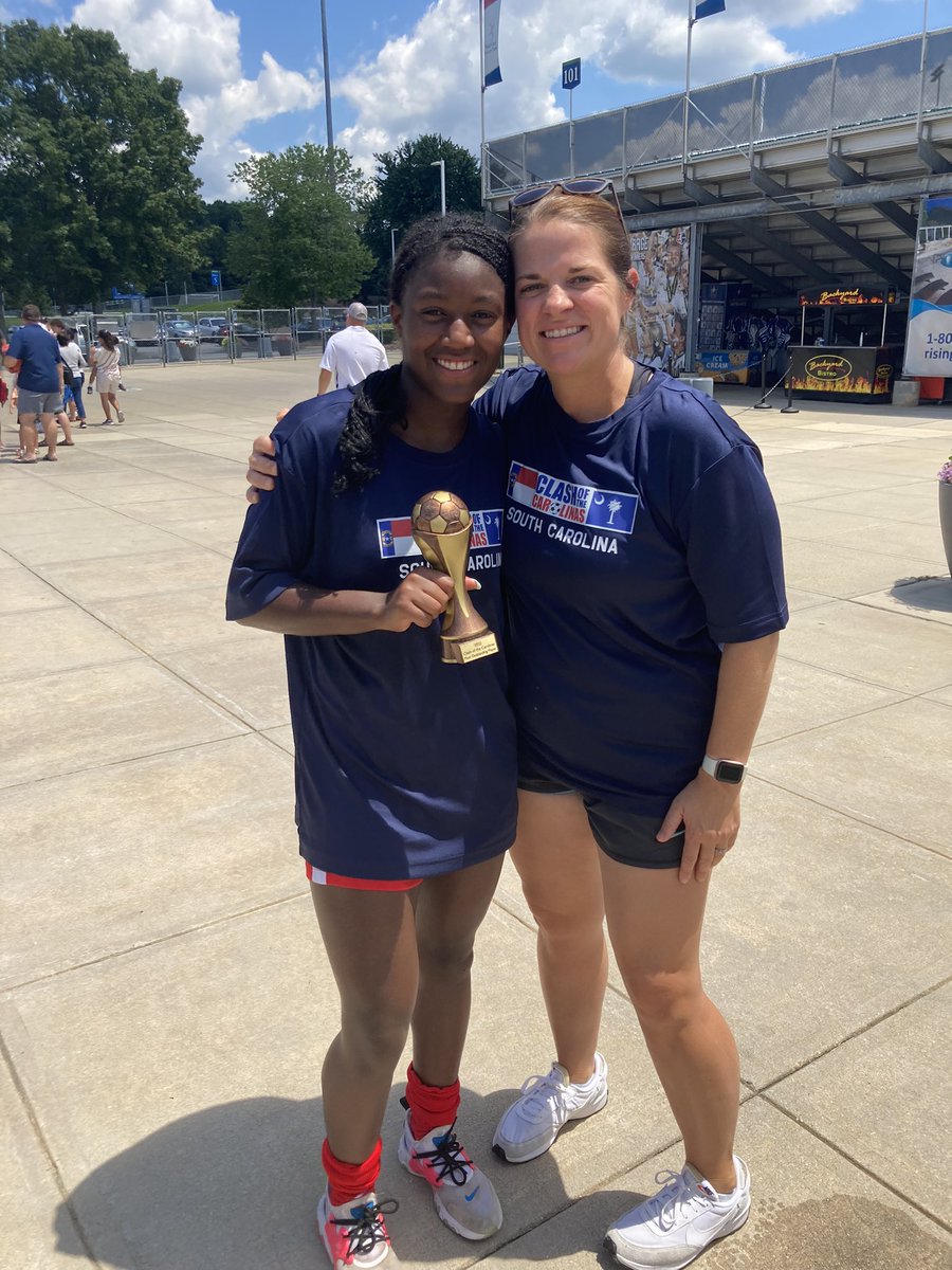 graycasoccer's tweet photo. 🦅⚽️ is super proud of @Kgord24 on her MVP selection of the @ClashofNCSC all-star game! Tremendous honor! #WarEagle @emlo22 @KlsmithAU @graycaathletics https://t.co/HqTZOjC4Oi