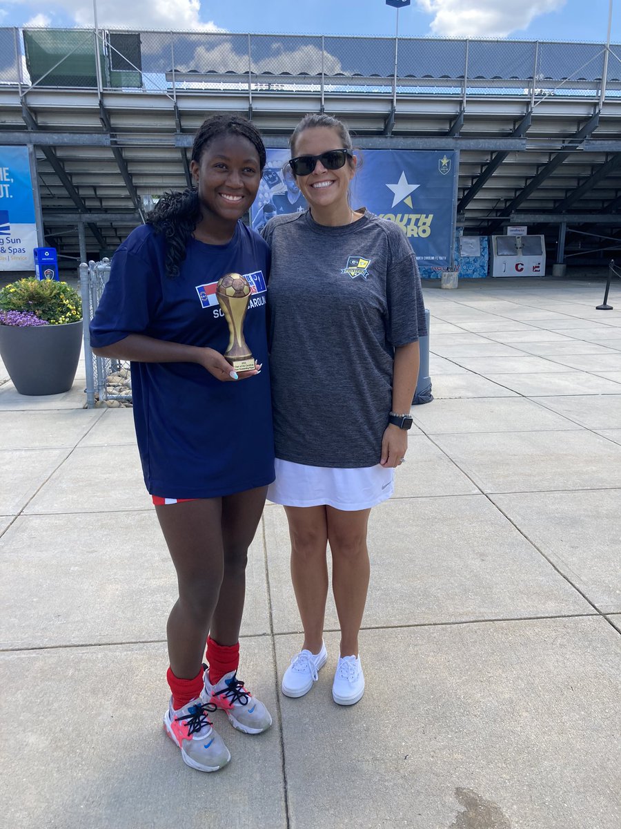 graycasoccer's tweet photo. 🦅⚽️ is super proud of @Kgord24 on her MVP selection of the @ClashofNCSC all-star game! Tremendous honor! #WarEagle @emlo22 @KlsmithAU @graycaathletics https://t.co/HqTZOjC4Oi