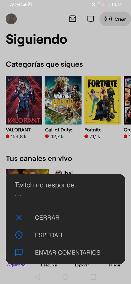 Gabrieeel2311's tweet photo. Se me cierra twitch al querer entrar al en vivo de la velada. No se si es producto del celular o qué, pero jamás me había pasado jajajajsj #laveladadelano2 https://t.co/2QyULQzXrf