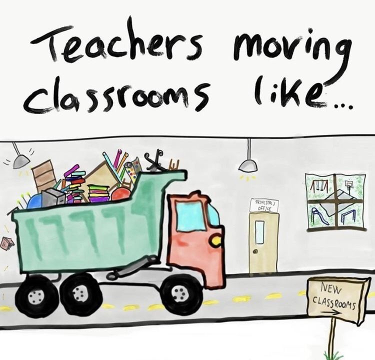 mrsmcintyre1m's tweet photo. Me…changing Kindergarten classrooms for September! 😜 https://t.co/O9I3UWER85