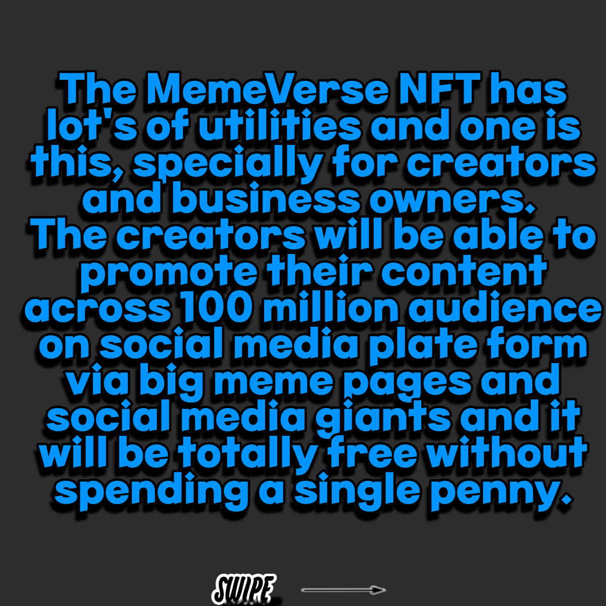 TheMemeVerseNft's tweet photo. to know more about MemeVerse and MemeVerse NFT , follow us and join our discord community. click the link below 
https://t.co/bnFeVAcStg https://t.co/xcpbA8rpzC