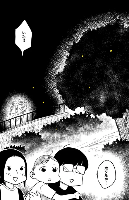 今更気づいたんだけど、ホタルの日記うっかりグレスケで書き出してた
ほんとはホタルの光だけ黄色くしてたのに…
絶対こっちの方が良かった 
