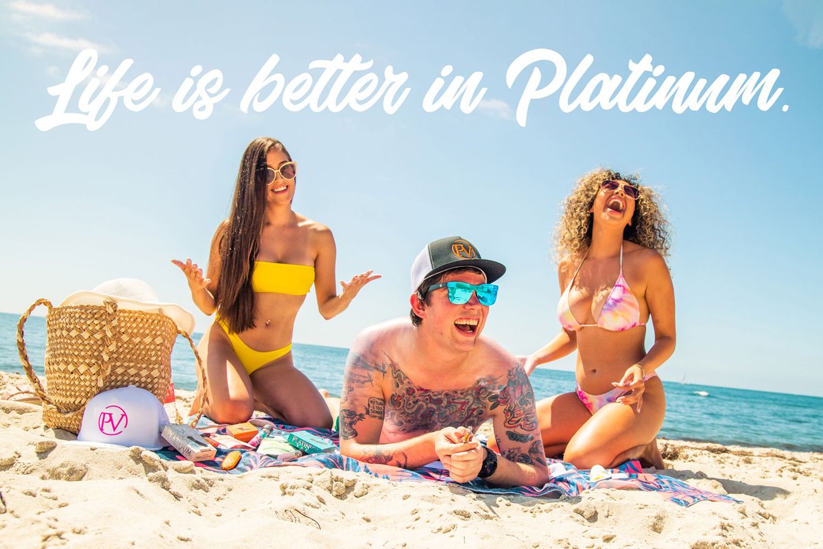 rwbbrands's tweet photo. Beach days with @PlatinumVape - life is better in platinum.🏖️  $RWB $RWBYF https://t.co/BUcPOGqDKM