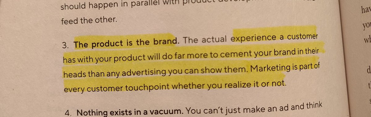 Rahul_J_Mathur's tweet photo. Product is the brand - love this passage https://t.co/mNqWKbuBIM