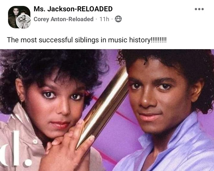 ro38443756's tweet photo. @JanetJackson @michaeljackson #Salute #msjacksonreloaded ©️#KingOfPop #QueenOfPop #RIPMichaelJackson #13YearsWithOutMichaelJackson 🙏🏿 #2022 https://t.co/eewtIzgBvR
