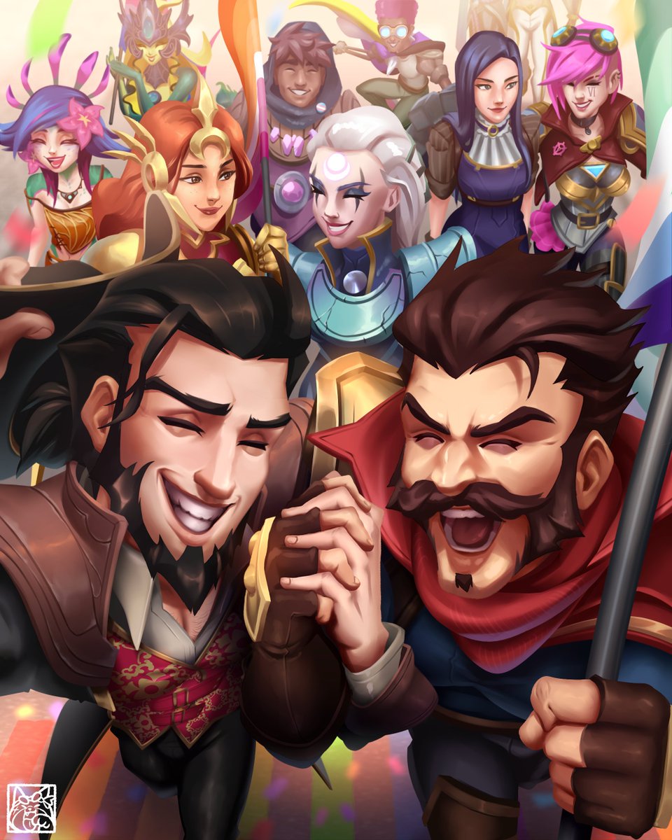 lollatam's tweet photo. Aguasturbias, Piltóver, Zaun, Jonia, Targón y toda Runaterra... el orgullo se siente en la grieta y también en nuestro planeta.
¡Celebremos juntos lo que sentimos y lo que somos!

🎨 @Sheriff_kyon https://t.co/0f3HpCzTLv