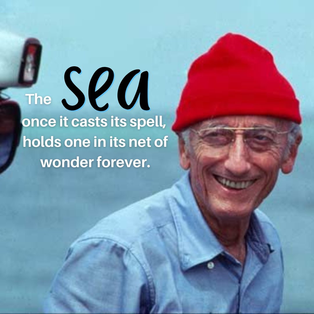 June 25th is Jacques Cousteau Day in honor of his many contributions to marine science, ocean conservation, and scuba diving! ❤️ #jacquescousteau #scubadiving #adaptivediving #marinescience #oceanconservation #scuba