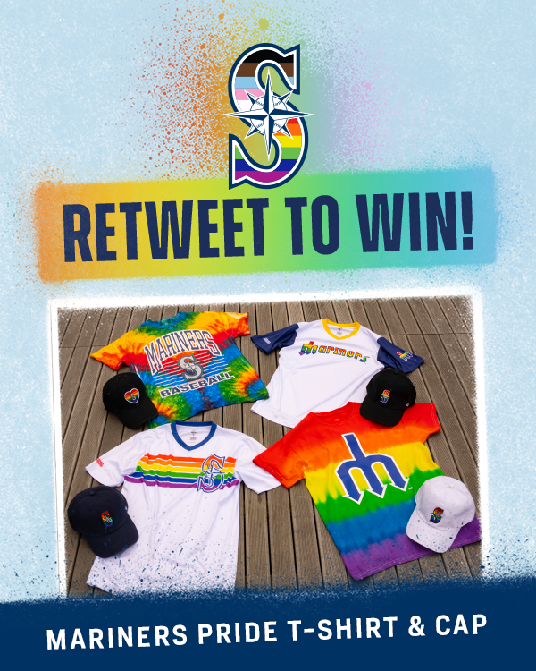 MsSEAchange's tweet photo. 🏳️‍🌈 RT AND FOLLOW TO WIN 🏳️‍🌈 
 
It’s Pride Night at @TMobilePark this Thursday and we’re giving away some #Pride gear! Just be sure to follow this account and hit that retweet button for a chance to win. https://t.co/xYneZklufc
