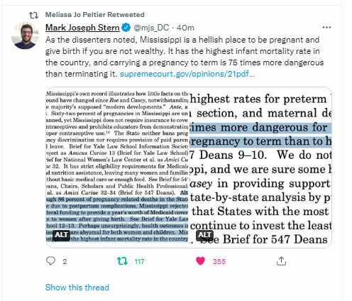 MoeJLong's tweet photo. @reshazldazl @Simone_Biles See AGAIN - IF IF IF it is ONLY One (& it's NOT) - these procedures MUST remain legal & available for even ONE person.
#ForcingBirth is dangerous AF to women & GIRLS, unconstitutional & antisemitic. https://t.co/Dd03wFQmyW