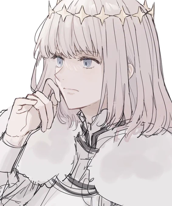 wip  全体的に表情がイマイチ決まらん  ムン…… 
