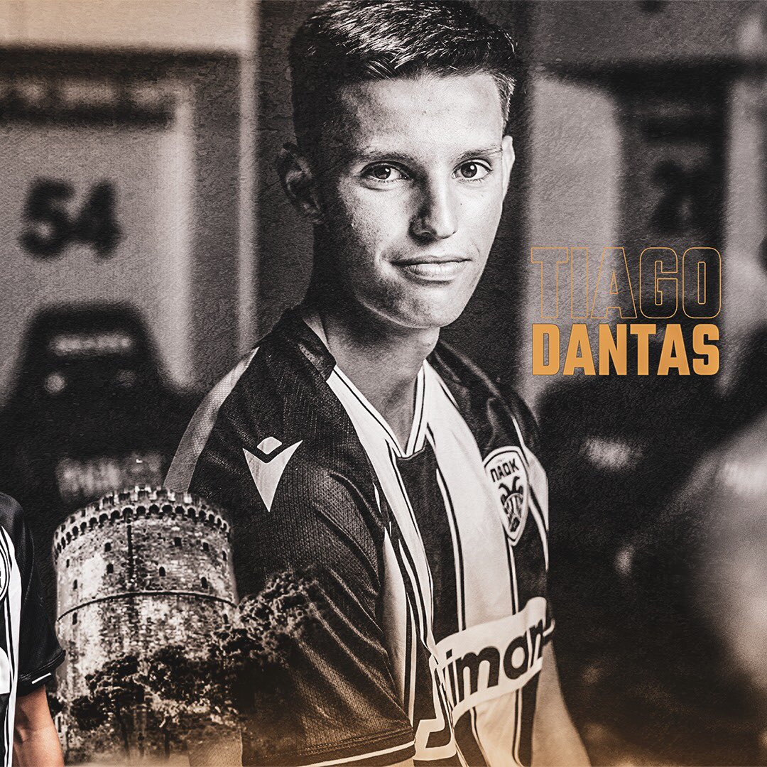 Tiago Dantas new chapter - PAOK ⚫️⚪️ 🇬🇷