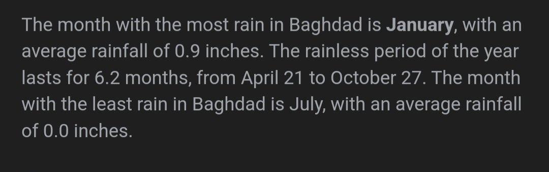 JeffCourville3's tweet photo. If you haven't noticed, the Euphrates river in Iraq is somewhat dry to the bone
According to Revelations, it will drain in SIGN of Armageddon to come

Water=Prosperity/Truth/Wisdom

IT'S ALL IN GOD'S TIMING

"Biblical Times"
April➡️Oct = "Nov➡️May"
#GodSpeed

July=12
#WatchThe💧 https://t.co/8i9xg9d0jL