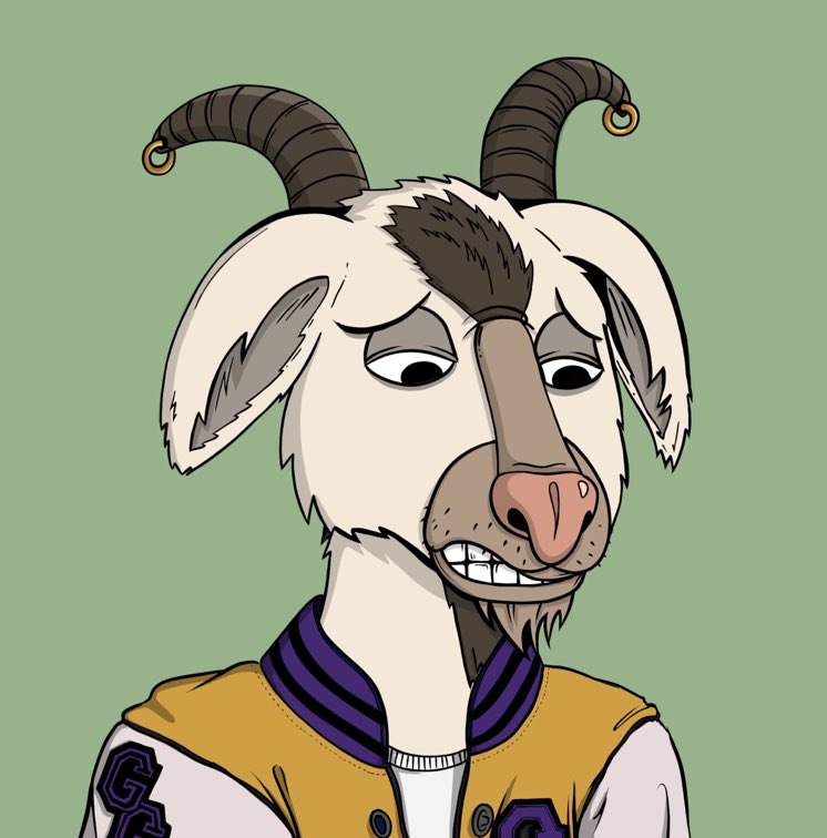 yokodude1's tweet image. Just got 2 more @GreatGoatsNFT in the wallet