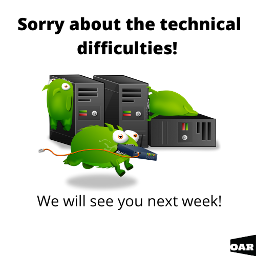 We’d like to send our apologies to the OAR Book Club Members. Unexpected technical difficulties forced us to postpone the meeting. We will be meeting next Saturday (July 2nd) to discuss the first two sections of Soledad Brother. We’ll be covering the foreword through page 67.