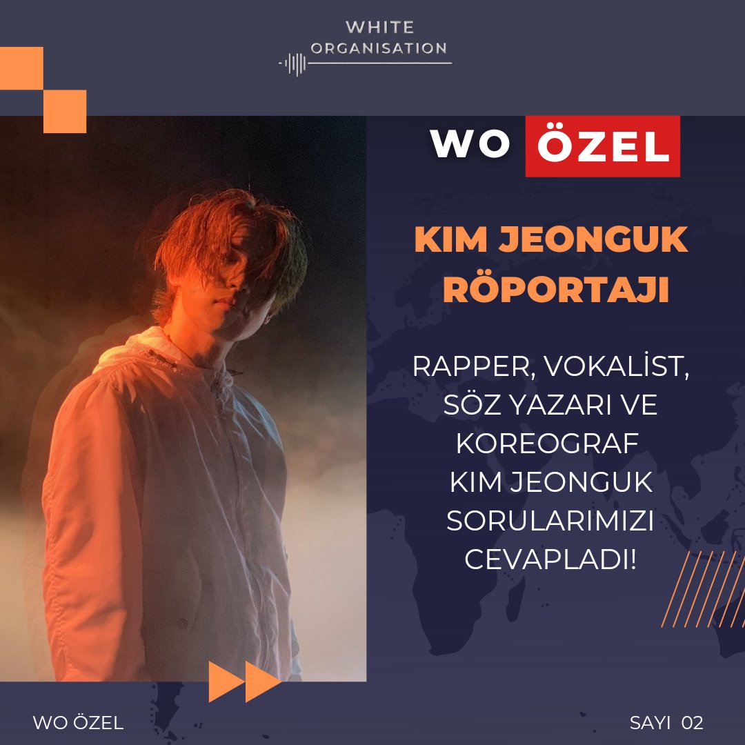 WhiteOrganisat's tweet photo. Solo sanatçı, eski 24K grubu üyesi Kim Jeonguk sorularımızı cevapladı!
#woröportaj #wointerview #woetkinlik https://t.co/rgnyTQZhu5