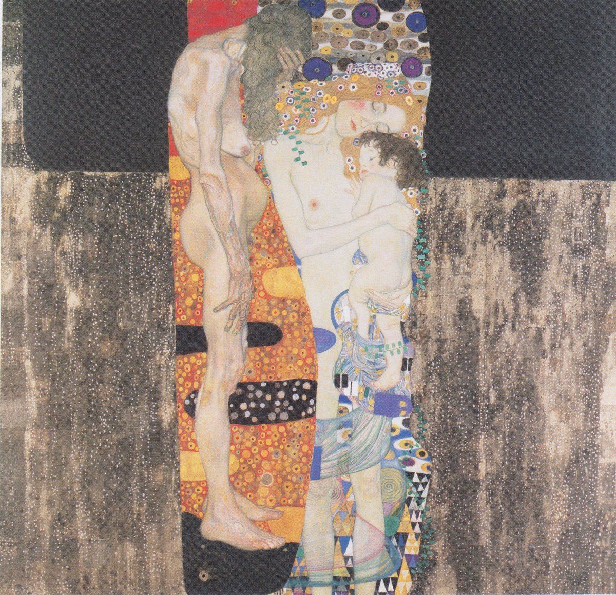Arteymas_'s tweet photo. Las tres edades de la mujer, 1905, Gustav Klimt https://t.co/P7n6aponvT