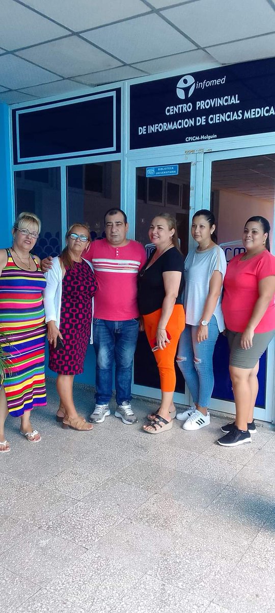 ElenaAnaRo27's tweet photo. #CPICM de Holguín👇👇👇
#50años de información científica al servicio de la salud. ¡Felicidades!!! https://t.co/KXUNo9q6ZX