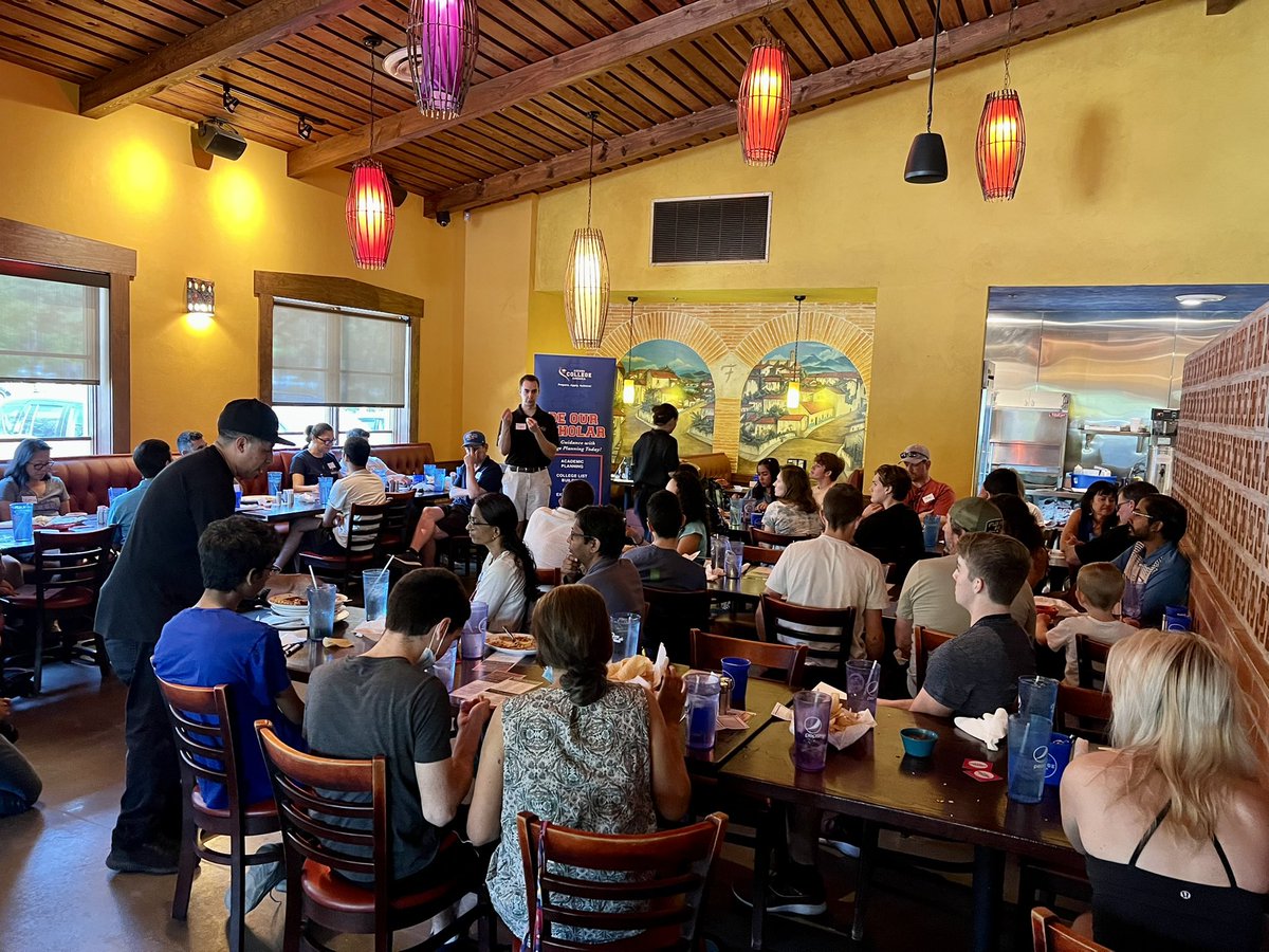 Full house at our 5 year anniversary lunch! #Tacos & #CollegeConversations taking place in Austin! #PrepareApplyAchieve #CollegePrep #AccessCollegeAmerica