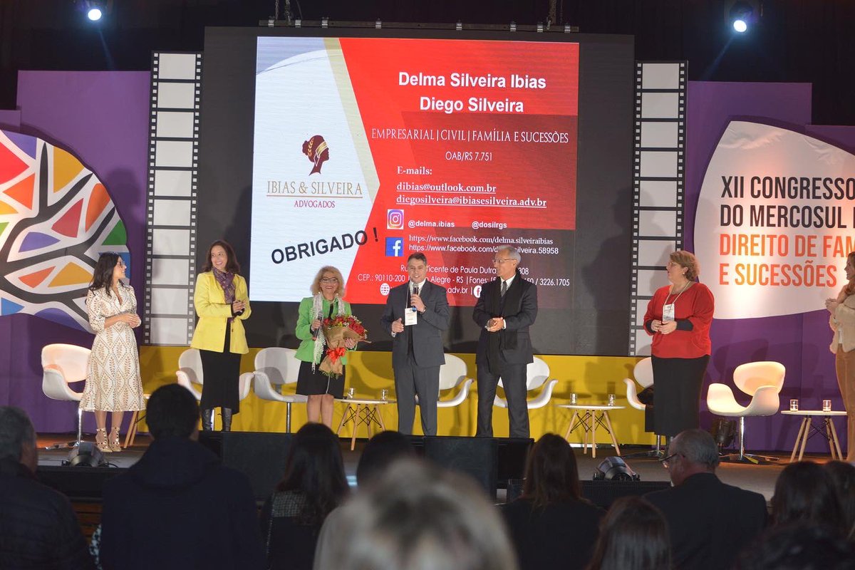 IBDFAMRS's tweet image. Workshop – “Namoro e União Estável: aspectos polêmicos e casos famosos” - Delma Silveira Ibias (Advogada e Vice Presidente do IBDFAM-RS) e Diego Silveira (Advogado e membro da diretoria executiva do IBDFAM-RS)