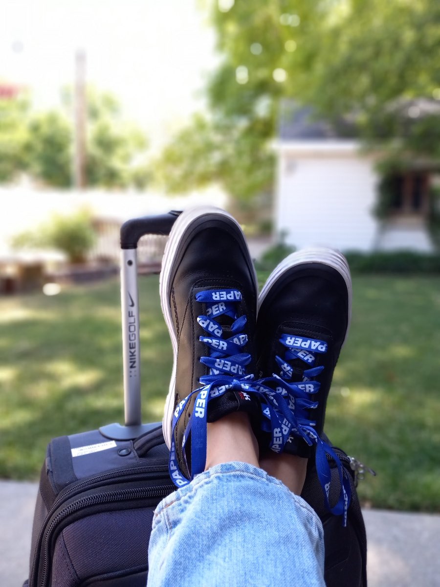 Shoe don’t want to miss this! <a href="/paperlearning/">Paper</a>’s headed to #ISTElive2022 to share all things educational equity! Booth 3540🚀💙