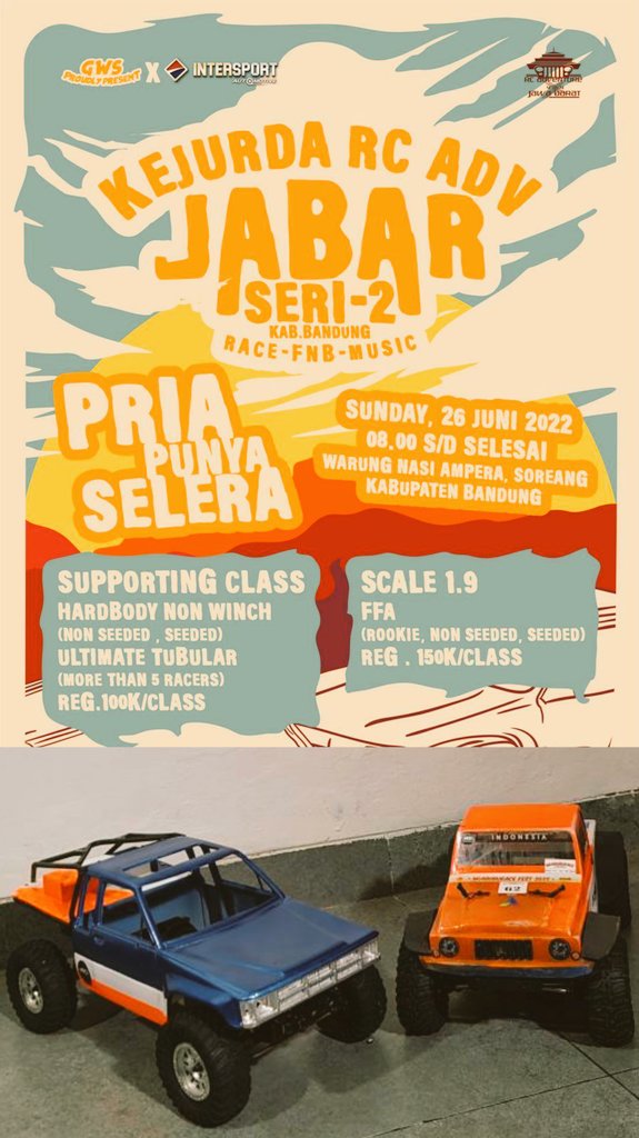 indra_iing's tweet photo. #bismillah - kejurda rc adventure jawa barat seri 2 - bandung https://t.co/eEvUCRak1l