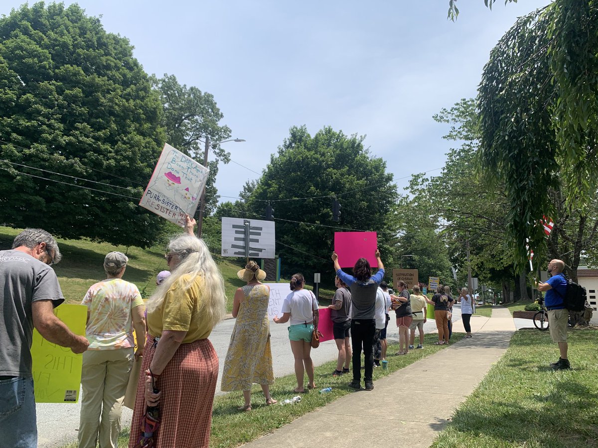 shonurbas's tweet photo. Hendersonville, NC #AbortTheCourt https://t.co/bvSC1GEqWI