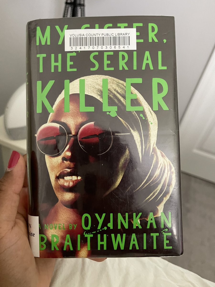 This book is so damn good. Sharp, intense, creepy AF. #MySistertheSerialKiller would make an incredible film.