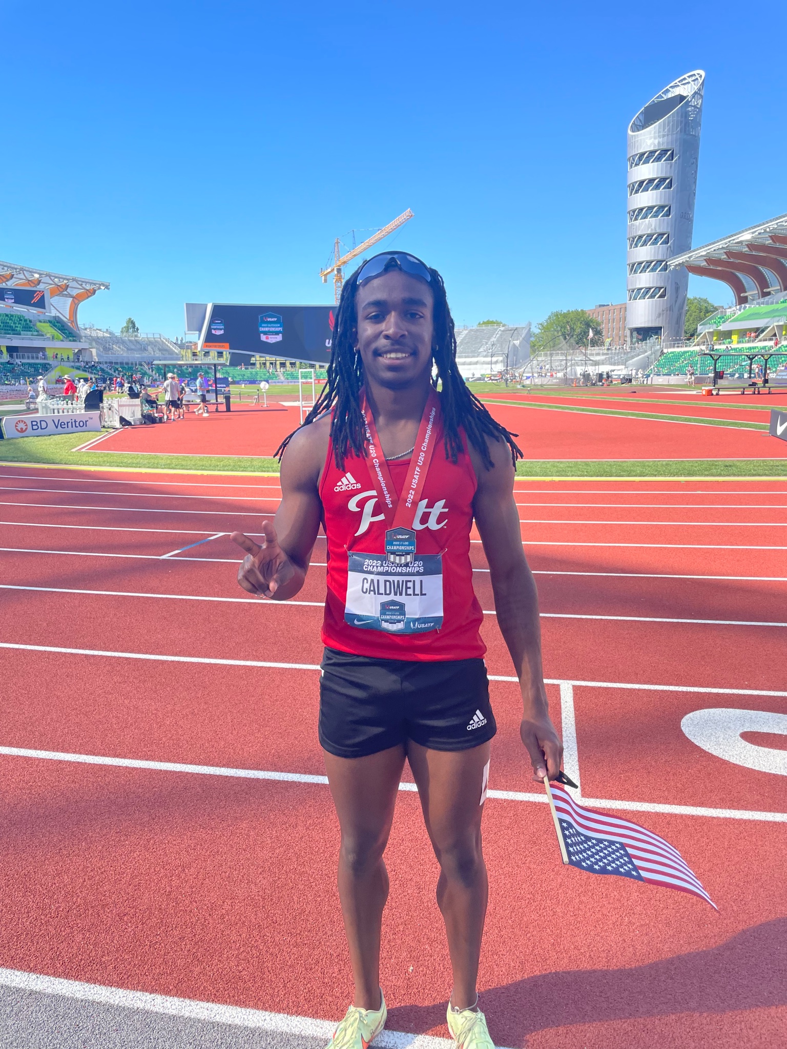 Pitt State Athletics 🦍 on Twitter "Congrats to TJ Caldwell for placing