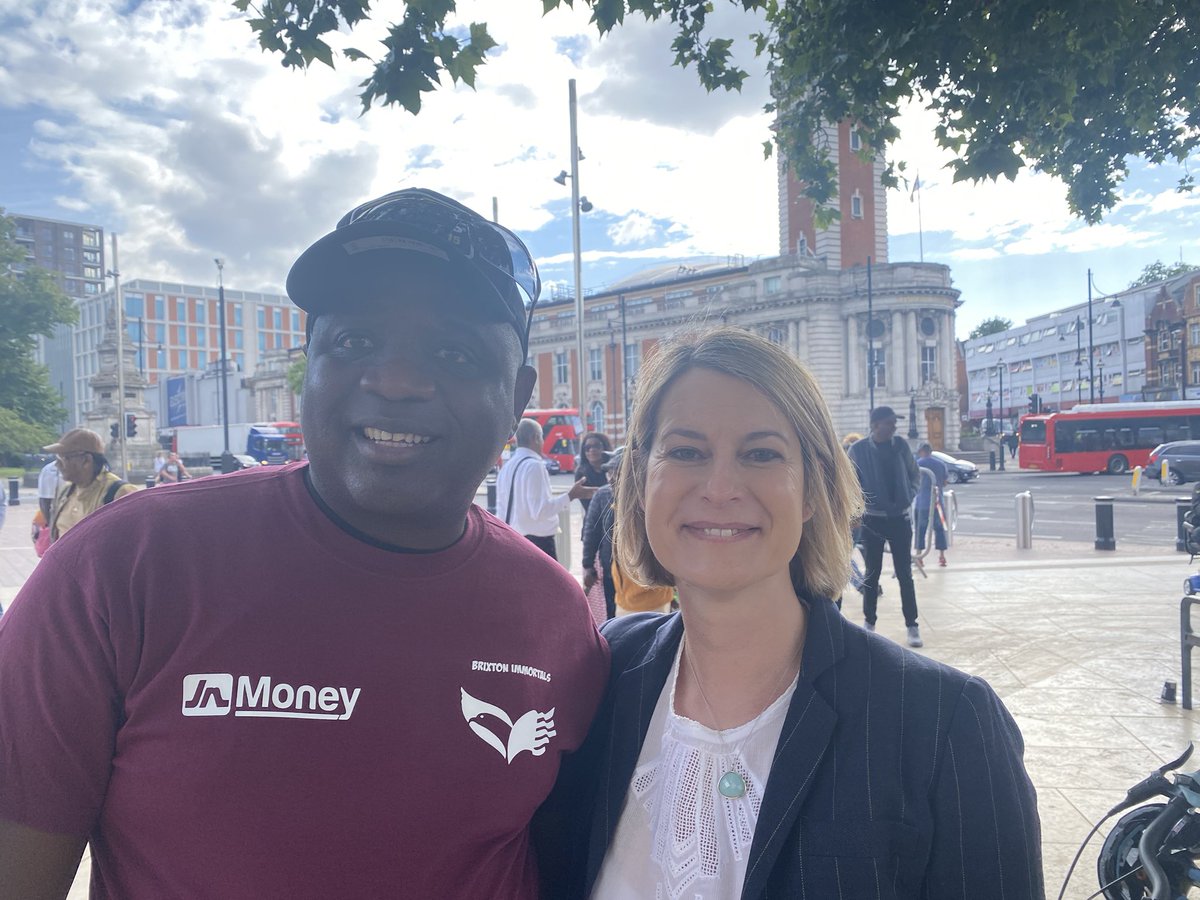 helenhayes_'s tweet photo. Fantastic to end #WindrushDay2022 celebrations with a @ClubBrixton tournament on Windrush Square

Thanks to everyone who has been involved in organising opportunities to remember, share stories, celebrate &amp; stand in solidarity

Looking forward to big #Windrush75 events in 2023! https://t.co/maqM07m5i3