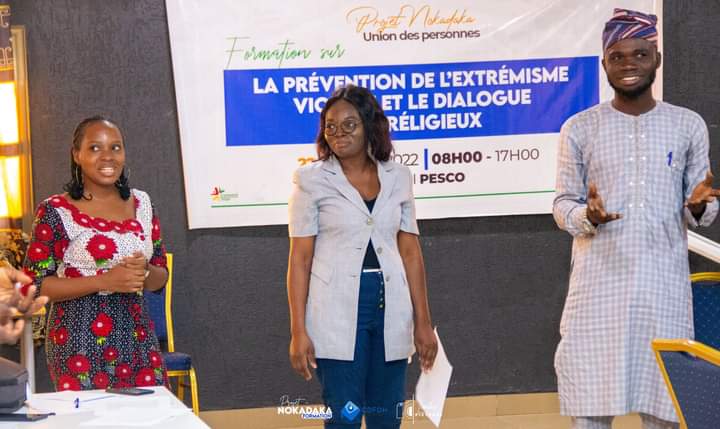 MohamedGARBA_'s tweet photo. Deuxième jour de formation sur la Prévention de l'Extrémisme Violent et le Dialogue Interreligieux.
l'EV ne connait pas religion.
La Paix et la Sécurité sont indispensables pour tout Progrès
#CDFDH
#PojetNokadaka
#EnsembleContreEV
#TousPourlaPaix https://t.co/r9li0fXBWX
