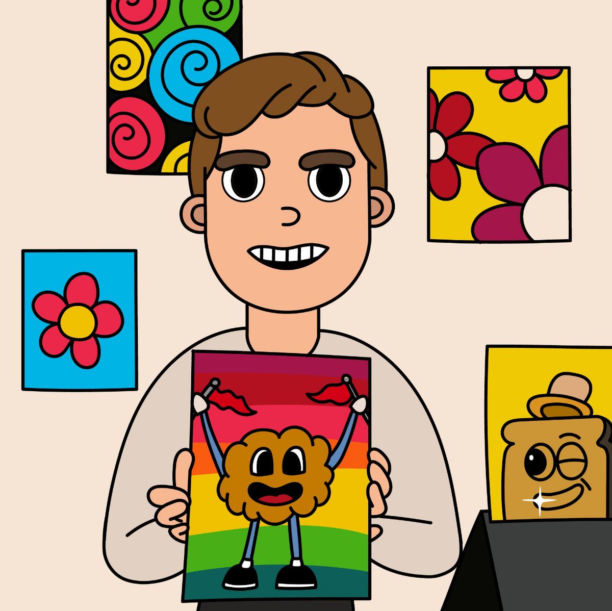 Nick's_NFT's 14yr Old Artist 🍌🐵🧪🦆🐵🐱🐯🐆🦊 tweet media