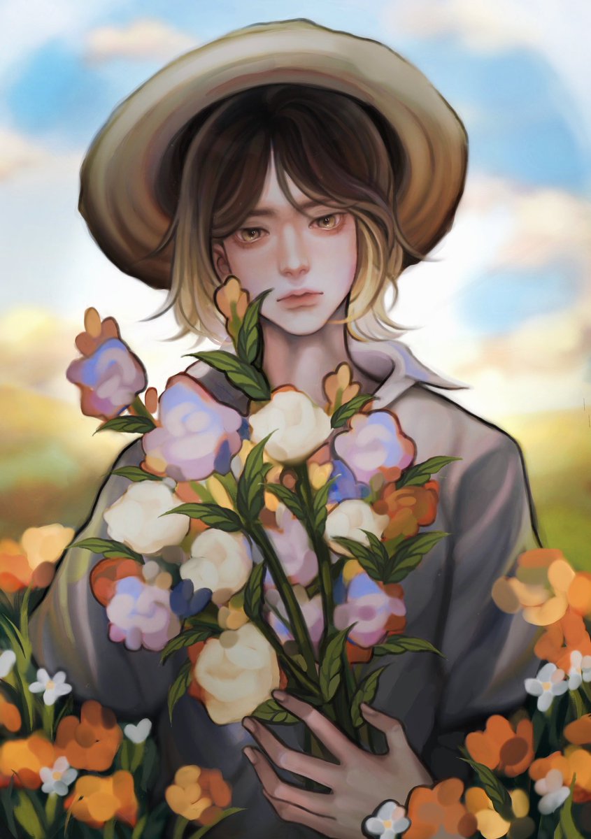 5to2c's tweet photo. 4/2/22
Kenma and Only Yesterday crossover piece for Studio Haikyuu zine @hqghiblizine 🌱
.
.
#hqart #hq #haikyuu #haikyuufanart #haikyuuart #studioghibli #ghiblistudio #ghibli #ghibliart #kenma #kenmafanart #digitalart #zineart #procreatedrawing #绘画 #画 https://t.co/nQD7cPidH0