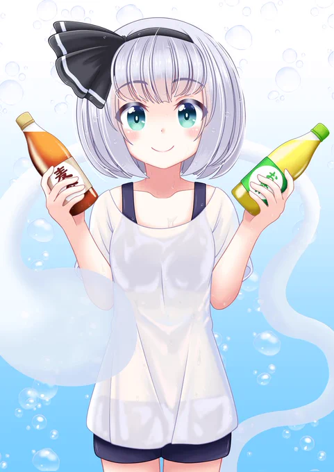 #成長していると思ったらRT 
#絵柄が好みって人にフォローされたい 
こちらは6年前に描いた妖夢と、今年作り直した妖夢の比較

https://t.co/xiWgZtXplZ 