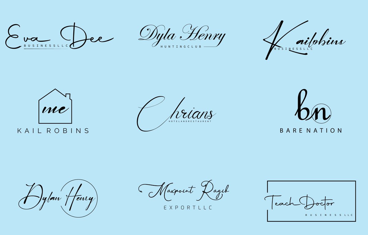#Logo_Design
#Signature_Logo_Design
#Handwriting_Logo
#Fiverr_Logo
#Company_Logo
#Unique_Logo_Design
I designed this for a Company, Shop, Website, Restaurant, House, etc. If you need this type of design, I can help you...

Looking for Logo Design?
fiverr.com/biplob1012/do-…