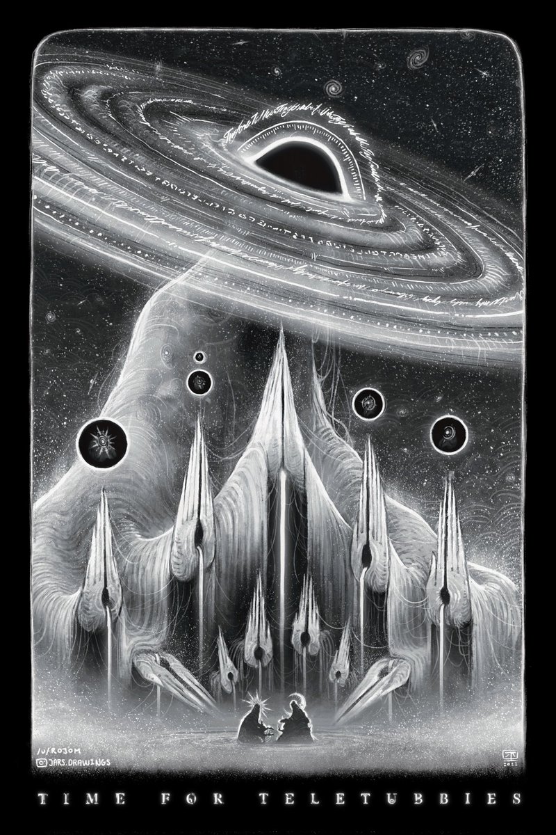 jars_drawings's tweet photo. Mother Void, The Maker ~ 2022 + Lore

#eldritch #cosmic #horror #creaturedesign https://t.co/BPcWVIRU3T