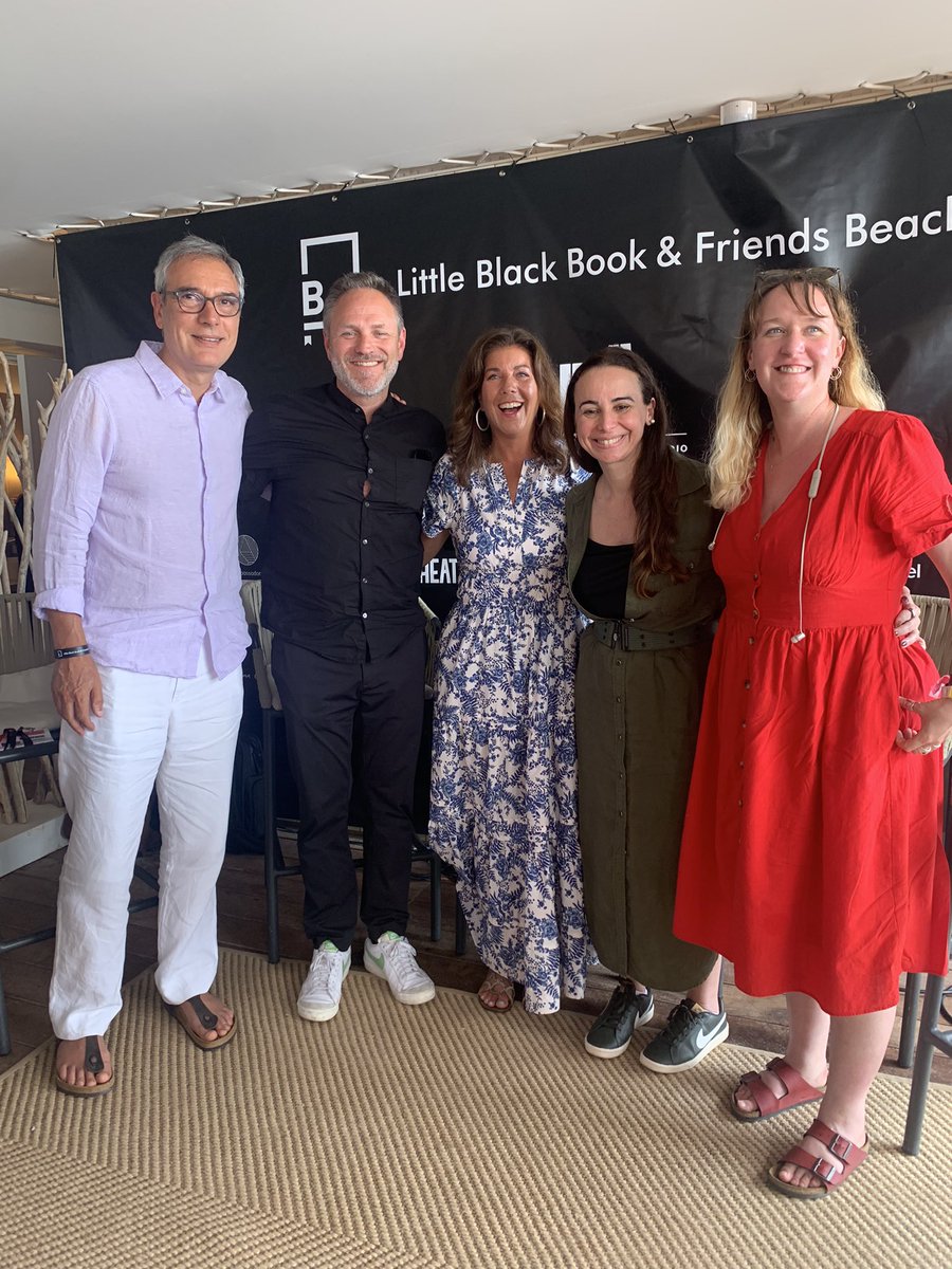sarahokrent's tweet photo. Cannes highlight numero uno 🔥 our panel “It’s Complicated” w/ @Cavallokristen @JMSokoloff #PatriciaCorsi #JoshMandel @LauraSwinton #CannesLions2022 https://t.co/dtTT4P3py8